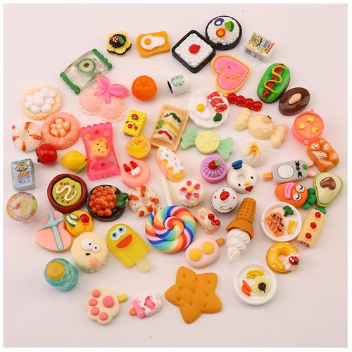 微缩食玩盲袋迷你超市酒水饮料食物零食玩具过家家玩具