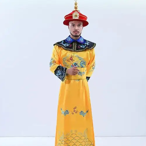 清朝皇帝服装图片