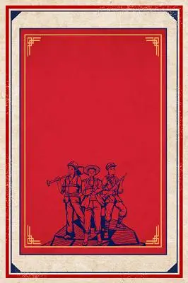 红色怀旧复古51五一劳动节节日背景素材