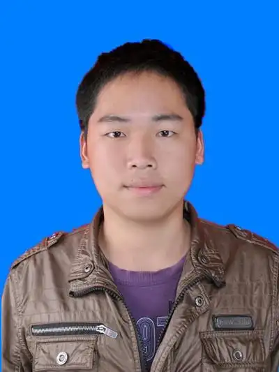 照片求处理提供两寸蓝底电子照片