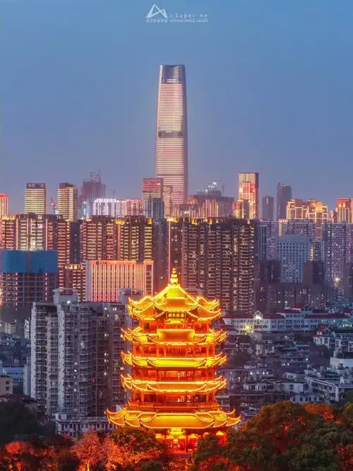 摄影武汉城市风光
