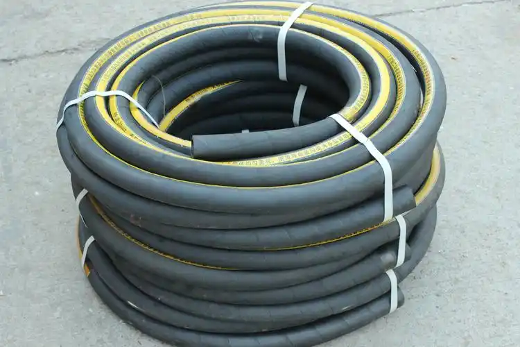 厂家供应 45×3毛面夹布胶管 耐油胶管 高温胶管 夹布输水胶管