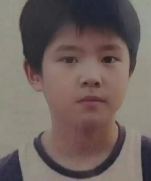 刘昊然童年照小时候也是肉嘟嘟