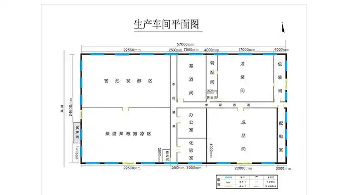 供应分类 食品机械 酒水,饮料设备 白酒设备 详情   酒厂布局不是一成
