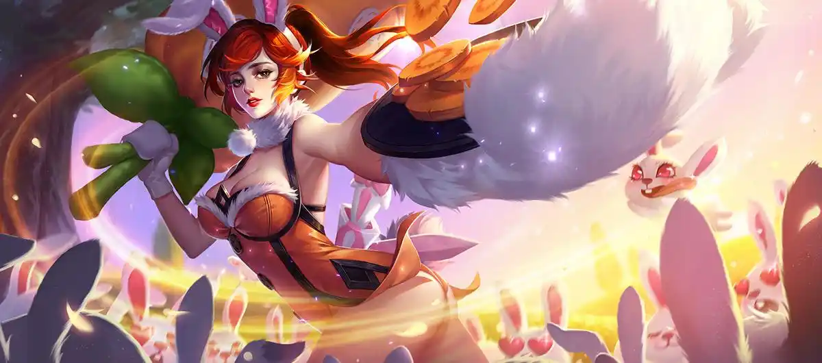 王者荣耀花木兰皮肤兔女郎