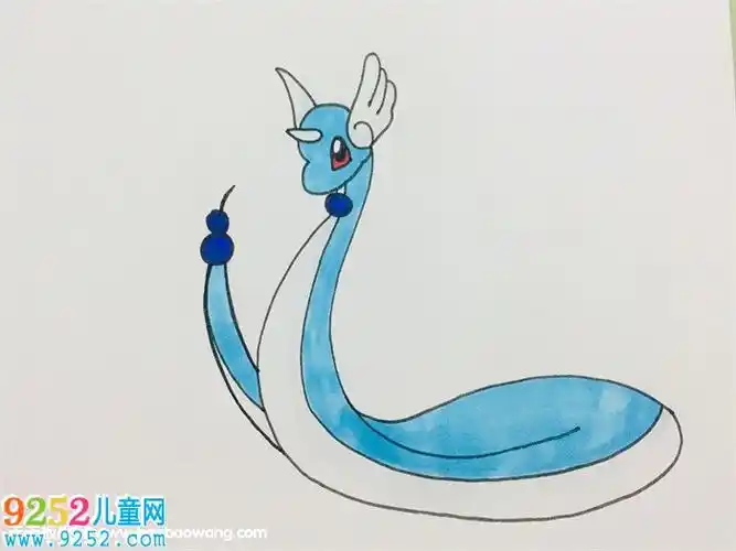 哈克龙怎么画精灵宝可梦简笔画