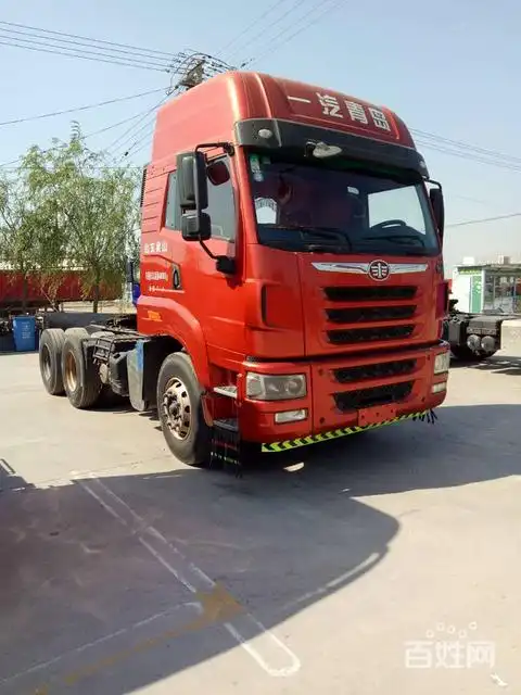 出售精品便宜二手解放天威牵引车430马力 国五潍柴