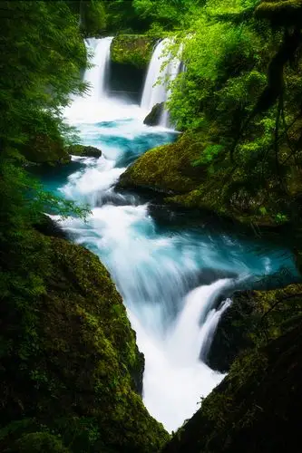 [踏青摄影] 可能是拍过最美的瀑布,虽然差点把自己命玩没了