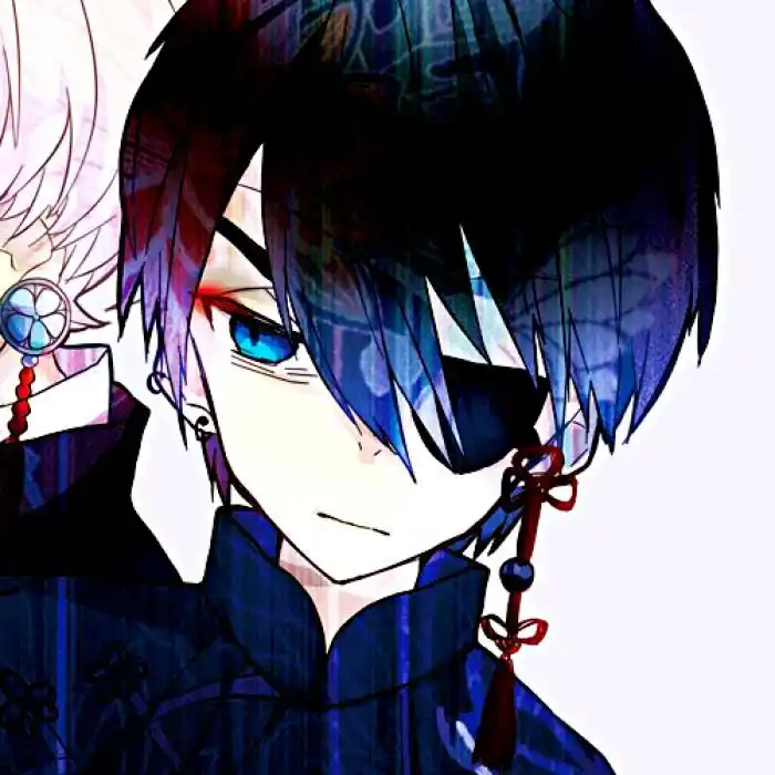 唯美二次元黑暗系基友头像,和我颠覆这众生,做我一辈子的身边人