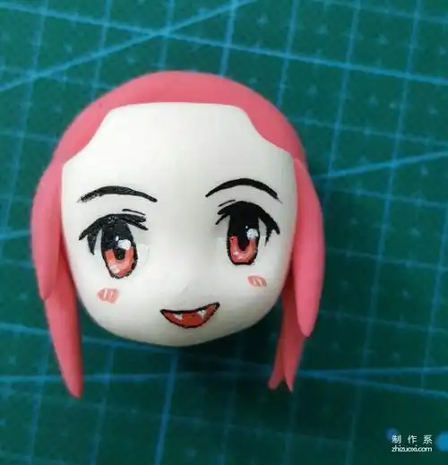 黑暗之女安妮,卡通人物软陶粘土手工制作方法