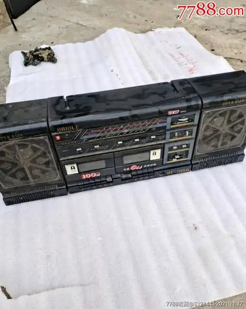 欧丽牌双卡录音机