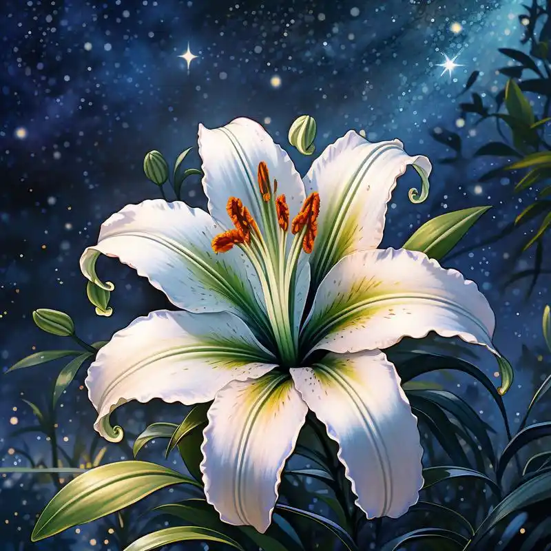 94唯美百合花头像94