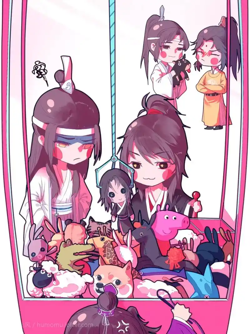 墨香铜臭作品q版合集,羡羡与忘机的同居生活