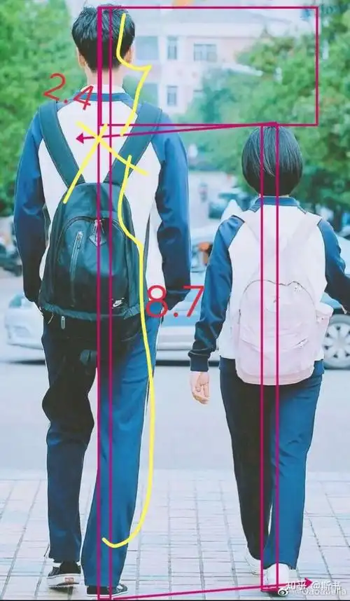 胡一天188沈月160为什么看起来身高差那么大而郑元畅188林依晨162看