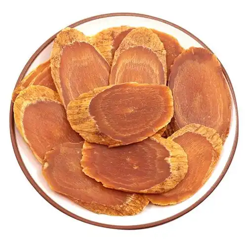 红参片长白山人参无糖红参片正品大条高丽参西洋参切片
