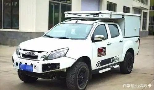 高手在民间!来看一位硬核车主的五十铃皮卡改装房车