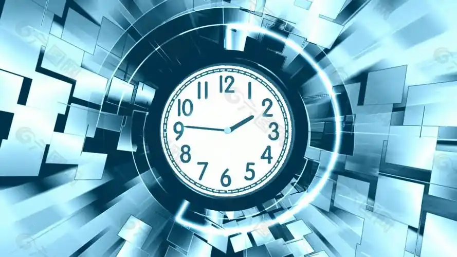 请珍惜宝贵的时间视频素材