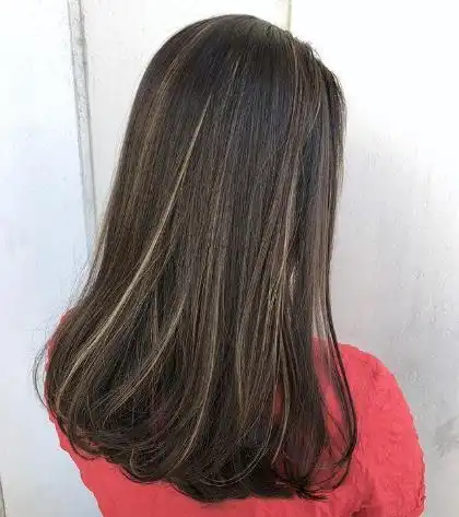 长发挑染颜色大全图片 让你瞬间蜕变成时髦精 - 染发图片大全 - 发型