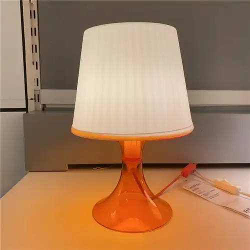 台灯ikea宜家拉姆本床头头灯宿舍装饰灯温馨装饰台灯