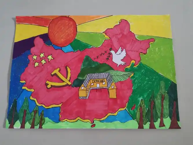 2021年韶山市"家国情●湖湘潮●百年颂"少儿手绘地图大赛获奖名单及