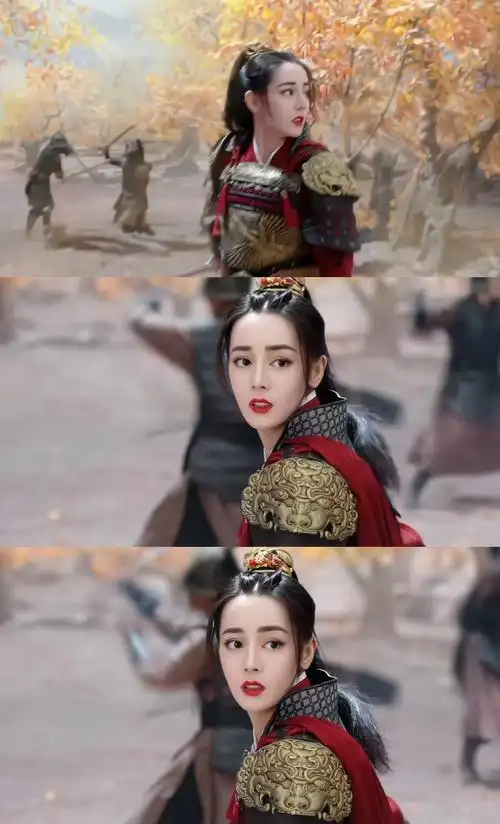 迪丽热巴打戏好燃