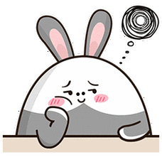 可爱搞笑微信小灰兔gif表情包下载_微信恶搞小灰兔动态表情包下载_微