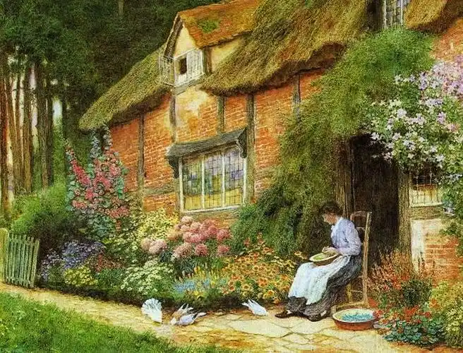 arthur claude strachan 油画