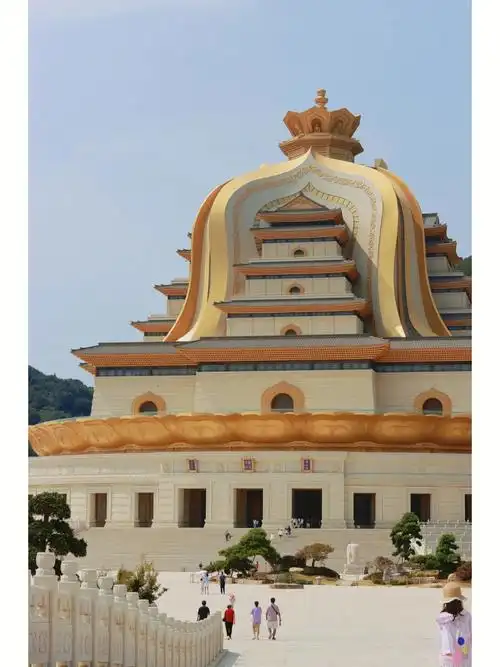 朱家尖旅游观音法界拍照