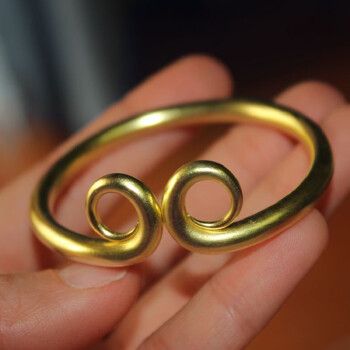 誉尚荣金箍手镯新款黄铜材质紧箍咒手镯子男女情侣戴荃悟空手镯金箍齐