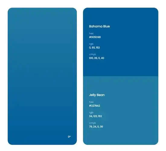蓝色配色效果图大全(浅蓝色最佳颜色搭配方案)-思维风暴网