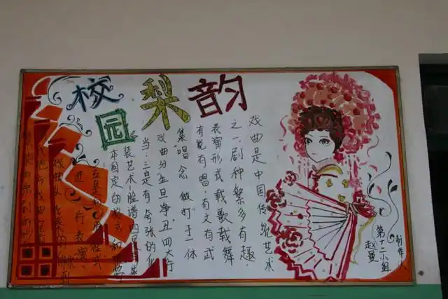 公司白板报版面设计图