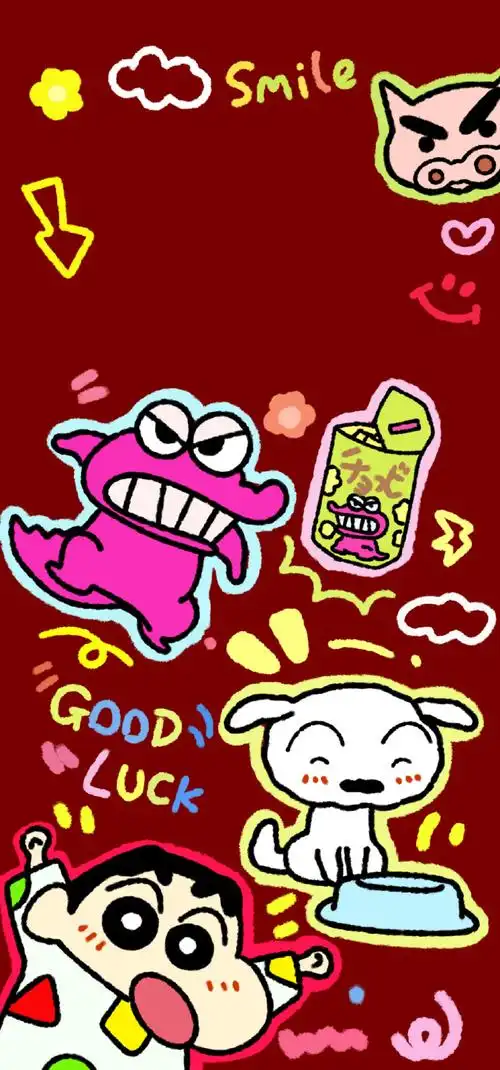 蜡笔小新##手机壁纸##锁屏壁纸##二次元