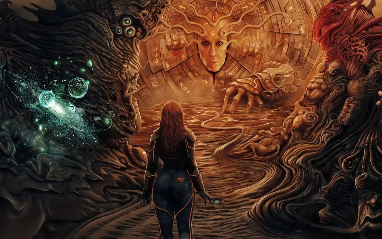 《普罗米修斯》人类起源之谜 考察队在外星球发现奇异外星人 竟发现是