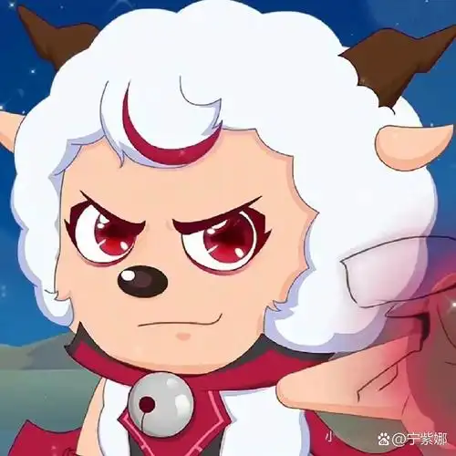 喜羊羊黑化帅气头像