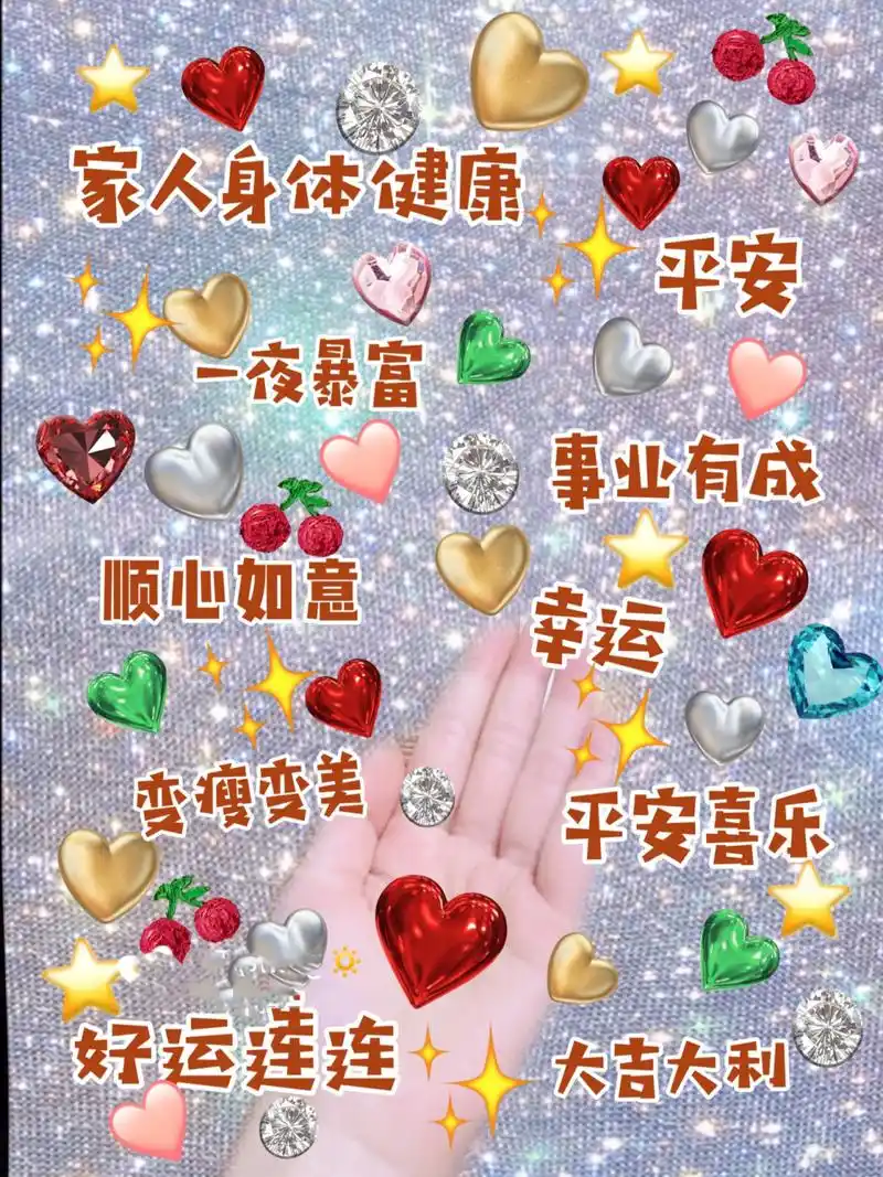 2021新年平安暴富发财好运文案图片 0307031 01580152