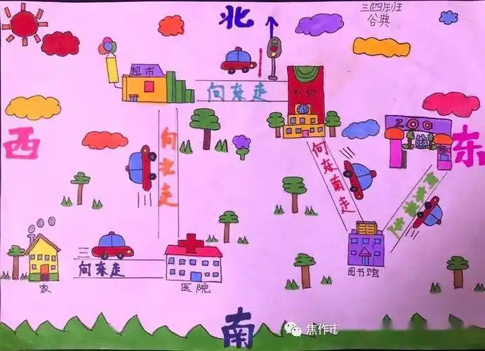 【向阳绽放——特色活动】趣味路线图,亮我好风采——三年级数学特色