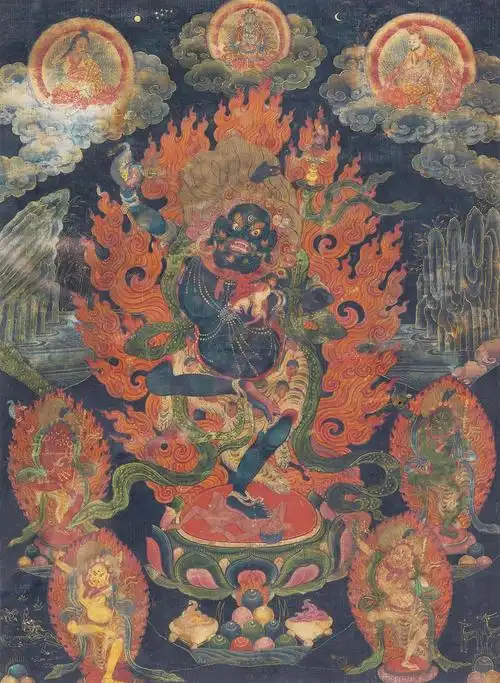 *0040 18世纪 金刚空行母唐卡