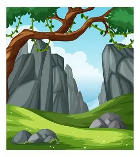 大气极致朦胧山之美ppt模板图片_ppt_编号5057300_红动中国