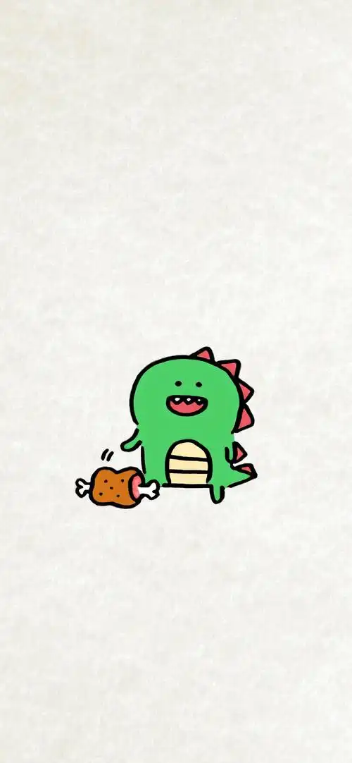 有没有卡通小恐龙的壁纸或头像