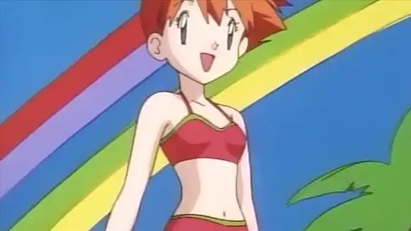 宝可梦:小霞好萌啊,穿着泳衣很性感,真是太美了-动漫视频-搜狐视频