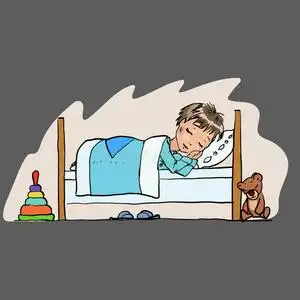 模式,晚上的睡眠美丽熟睡的婴儿在白色的特写肖像男婴在晚上睡觉婴儿