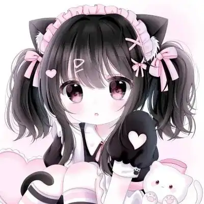 头像卡通女呆萌可爱少女心111张_女生动漫头像_头像屋