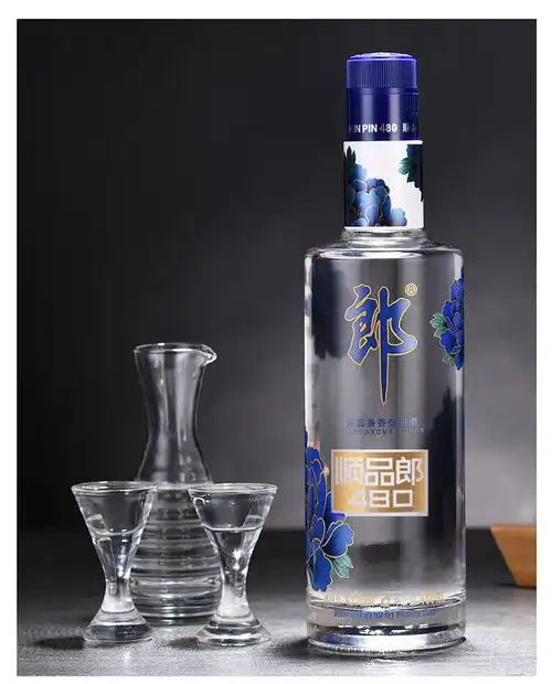 蓝顺品郎480ml 45度兼香型6瓶礼盒装 经典小郎酒*3