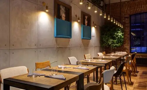 简约混搭风格餐馆装修效果图