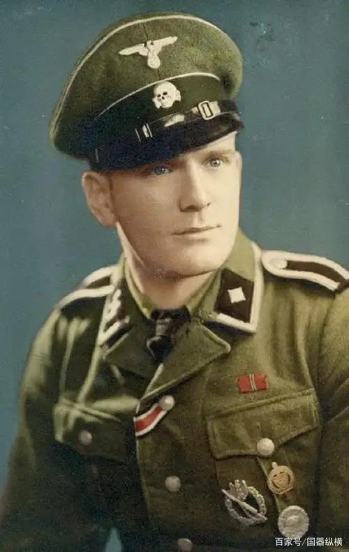 二战时期德国军人旧照,面容帅气却心如蛇蝎,最终的结局早已注定