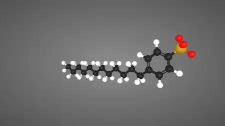 乙醛分子结构模型