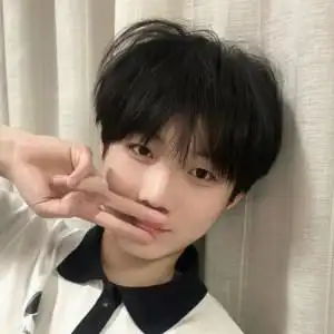 学生假发男短直发气质高冷蓬松空气刘海碎盖短发帅气时尚流行发套