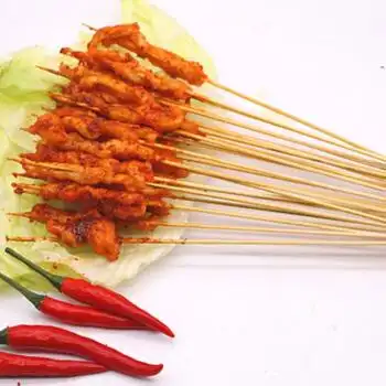 鸡肉小串小里脊肉迷你鸡肉串手把串小鲜肉半成品烧烤油炸半成品200串