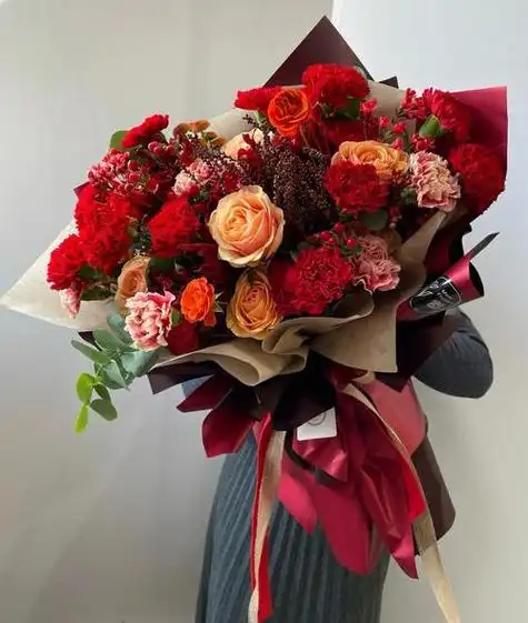 鲜花生日老人祝福语图片老人生日鲜花