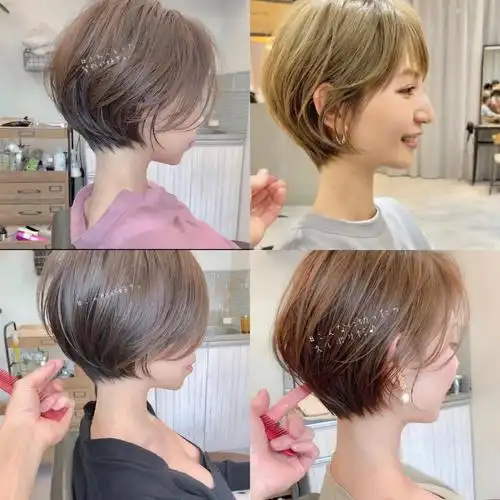 不要漂的短发发色